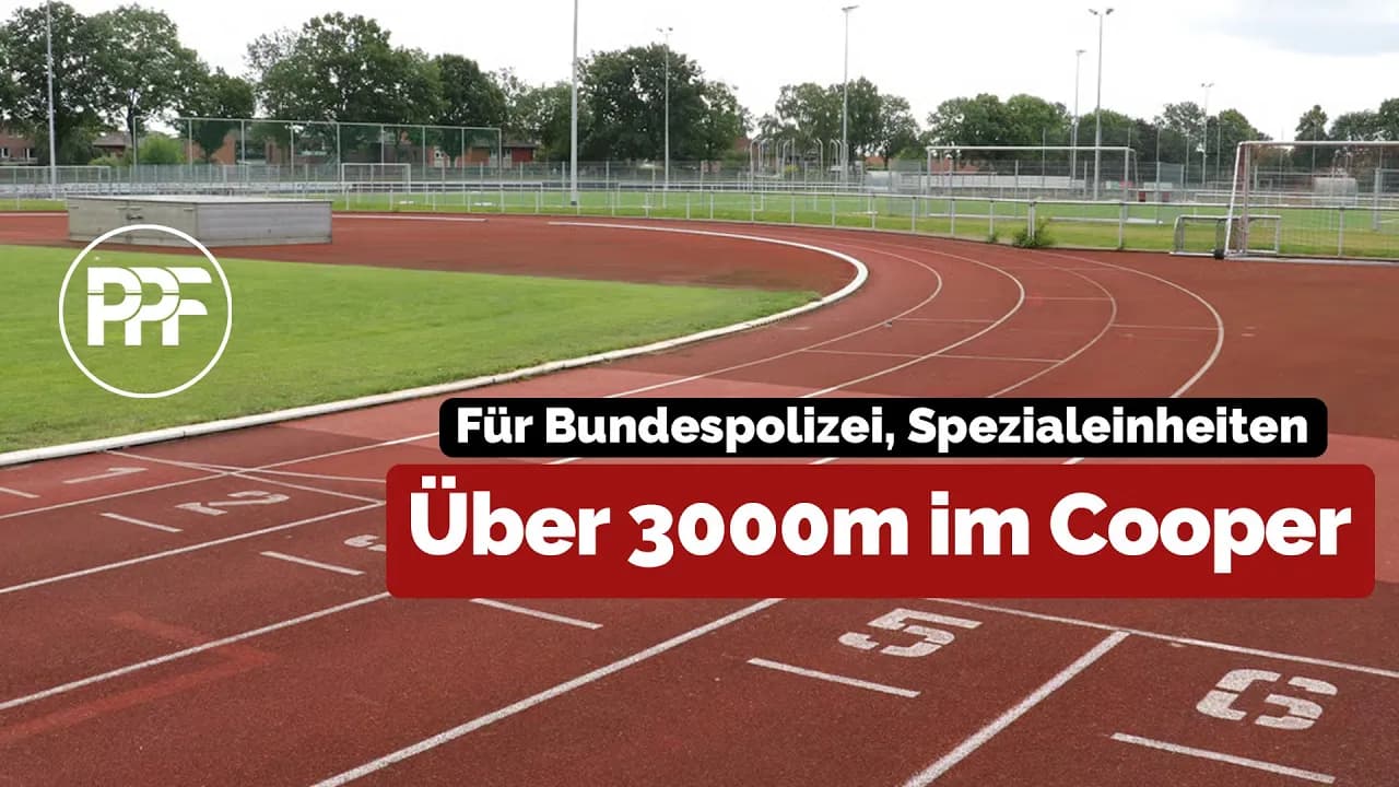 Cooper Test: 12-Minuten-Lauf bei Polizei und Spezialeinheiten — Werte, Vorbereitung & Training